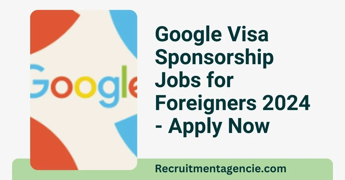 Google Visa Sponsorship Jobs