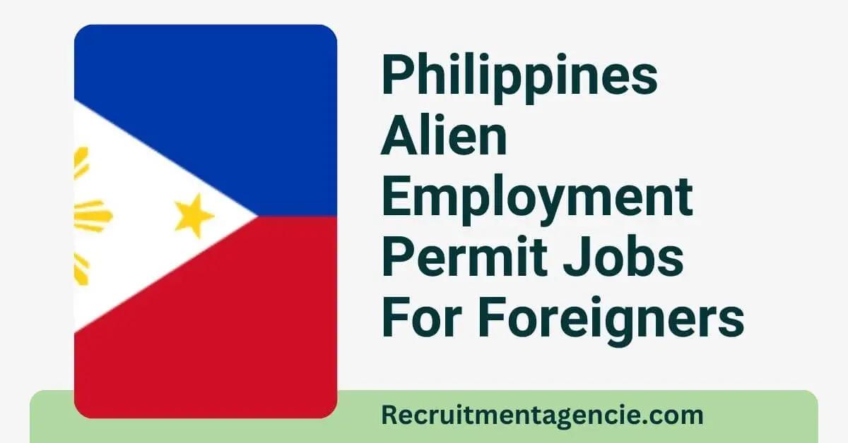 Philippines Alien Employment Permit Jobs