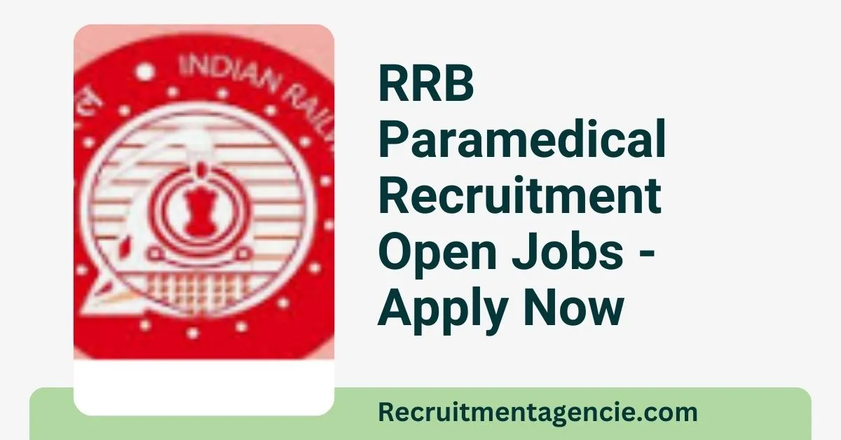 RRB Paramedical Recruitment